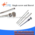 both bimetallic extruder single screw barrel for HDPE/LDPE